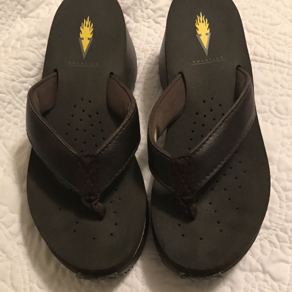 Volatile Wedged Sandal